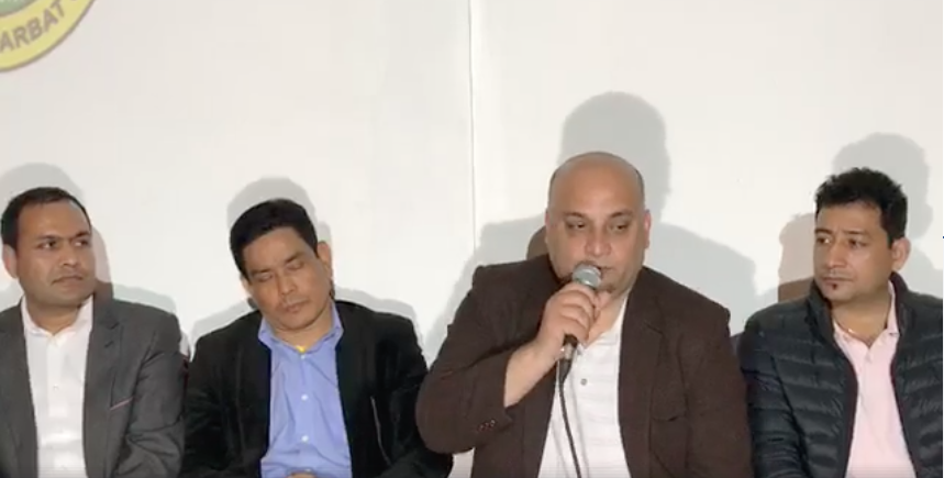 ग्लोबल पर्बत को च्यारिटी कार्यक्रमको तयारी को अन्तरबार्ता